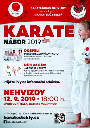 KARATE NEHVIZDY - nábor 2019 1