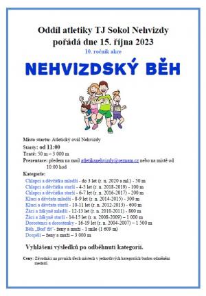 NEHVIZDSKÝ BĚH 10. ročník 