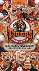 Pozvánka na oslavu 15. výročí Tigers TJ Sokol Nehvizdy 1